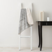 Couverture Sherpa Bleu Dragonfly Damas (En situation)