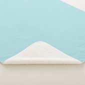Couverture Sherpa Bleu Poudre (3/4)