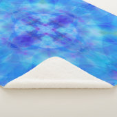 Couverture Sherpa Bleu Wings (3/4)