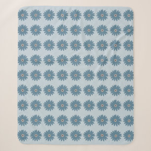 Couverture Sherpa Bleue Daisy