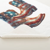 Couverture Sherpa Bling American Flag Boot (3/4)