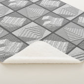 Couverture Sherpa Blocks Maze Puzzle Sherpa Blanket (3/4)