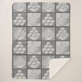 Couverture Sherpa Blocks Maze Puzzle Sherpa Blanket (Devant)