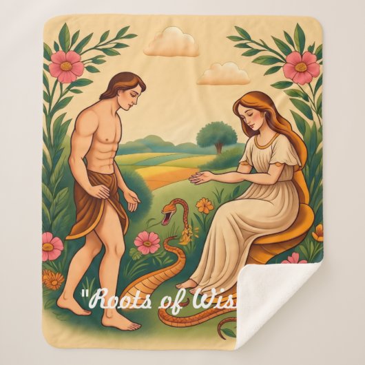 Couverture Sherpa "Bloom Mythique D'Eden" (Devant)