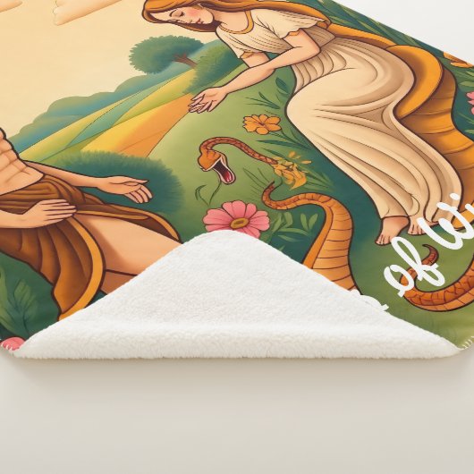 Couverture Sherpa "Bloom Mythique D'Eden" (3/4)