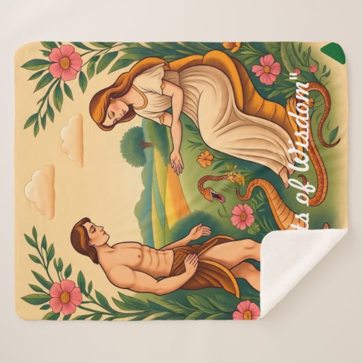 Couverture Sherpa "Bloom Mythique D'Eden" (Devant (Horizontal))