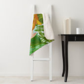Couverture Sherpa Blooming flower garden (En situation)