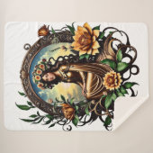 Couverture Sherpa Blossom (Devant (Horizontal))