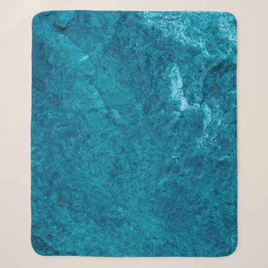 Couverture Sherpa Blue abstract textureabstract, art, graphic decor, (Devant)