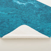 Couverture Sherpa Blue abstract textureabstract, art, graphic decor, (3/4)