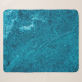 Couverture Sherpa Blue abstract textureabstract, art, graphic decor, (Devant (Horizontal))