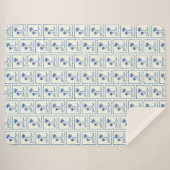 Couverture Sherpa Blue Cove (Devant (Horizontal))