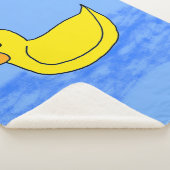 Couverture Sherpa Blue Popcorn Anime Ducky (3/4)