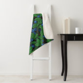 Couverture Sherpa Blueberry (En situation)
