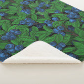 Couverture Sherpa Blueberry (3/4)