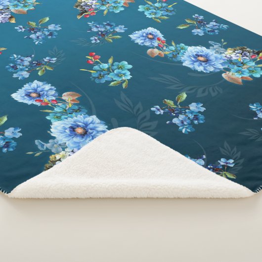 Couverture Sherpa Blues de Cornflower en aquarelle (3/4)