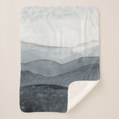 Couverture Sherpa Blustering Grey Valley (Devant)