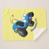 Couverture Sherpa Boggy dune mignonne hors route (Devant (Horizontal))