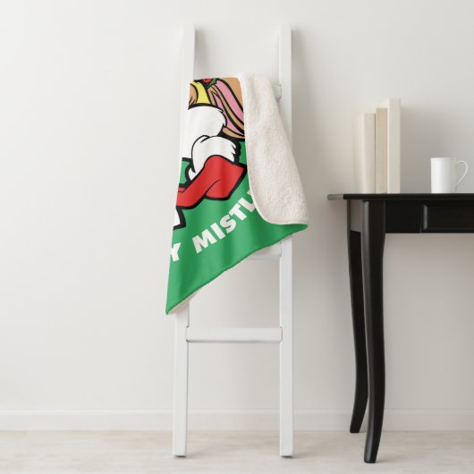 Couverture Sherpa BOGS BUNNY™ & Lola "Merry Mistletoe" (En situation)