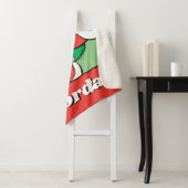 Couverture Sherpa BOGS BUNNY™ Père Noël Waving (En situation)