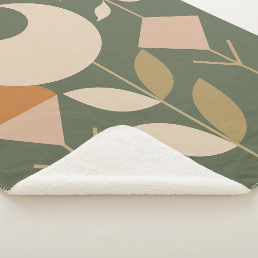 Couverture Sherpa Boho Abstrait Lily (3/4)