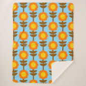 Couverture Sherpa Boho Botanica Sherpa Blanket (Devant)