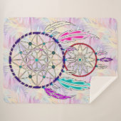 Couverture Sherpa Boho Breeze Sherpa Blanket (Devant (Horizontal))