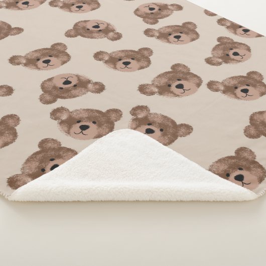 Couverture Sherpa Boho Teddy Bear Kids (3/4)