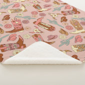 Couverture Sherpa Boho Western Cowgirl Boots (3/4)