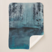 Couverture Sherpa Bois d'hiver (Devant)