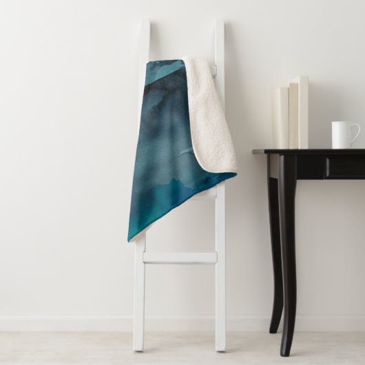 Couverture Sherpa Bois d'hiver (En situation)