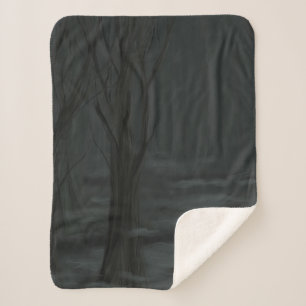 Couverture Sherpa Bois foncé