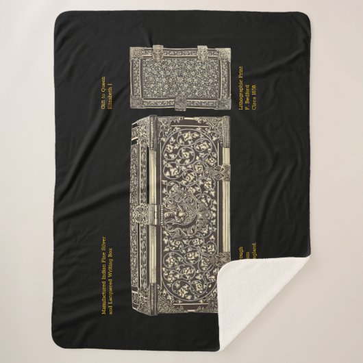 Couverture Sherpa Boite d'écriture ornée d'argent historique Sherpa  (Devant)