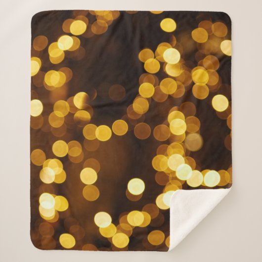 Couverture Sherpa Bokeh photography (Devant)