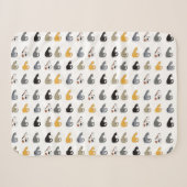 Couverture Sherpa Bol Kitty Cats (Devant (Horizontal))
