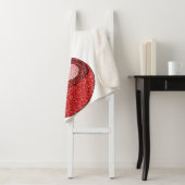 Couverture Sherpa Bombe cerise parties scintillant (En situation)