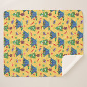 Couverture Sherpa Bonbons de Noël (Devant (Horizontal))