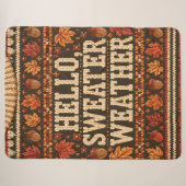 Couverture Sherpa Bonjour Pull Météo Automne Cosy (Devant (Horizontal))