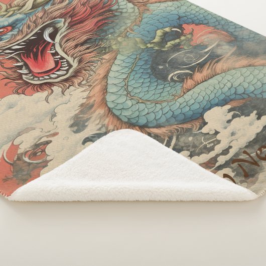 Couverture Sherpa Bonne année 2024 Dragon No4 (3/4)