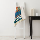 Couverture Sherpa Bonnes Fêtes de Baltimore (En situation)