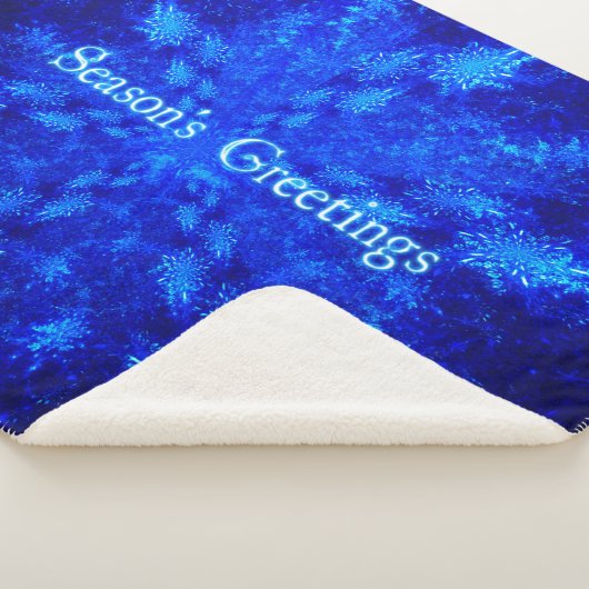 Couverture Sherpa Bonnes Fêtes - Snowburst (3/4)