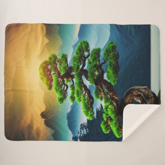 Couverture Sherpa Bonsai (Devant (Horizontal))