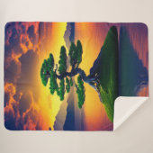 Couverture Sherpa Bonsai Sherpa Blanket (Devant (Horizontal))