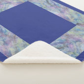 Couverture Sherpa Bordure naturelle (3/4)