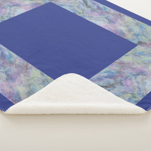 Couverture Sherpa Bordure naturelle (3/4)