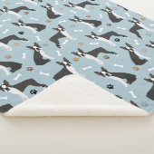 Couverture Sherpa Boston Terrier Bones and Paws (3/4)
