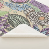 Couverture Sherpa Botanical Bliss (3/4)