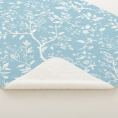 Couverture Sherpa Botanique Bleue (3/4)