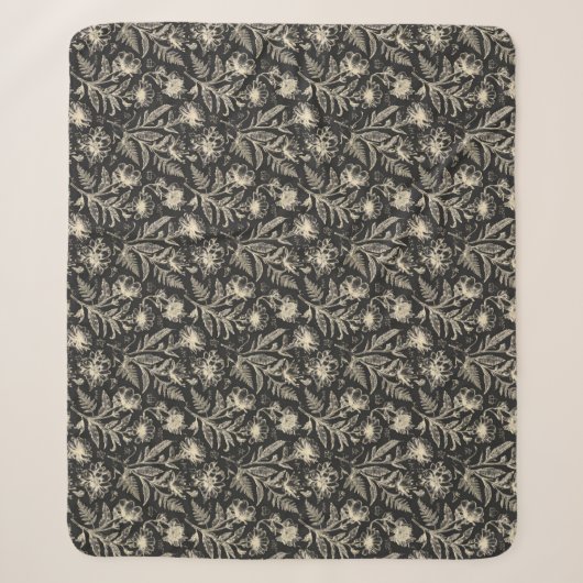 Couverture Sherpa Botaniques Vintage (Devant)