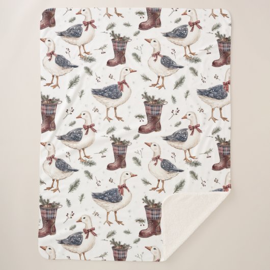 Couverture Sherpa Bottes de campagne Oie (Devant)
